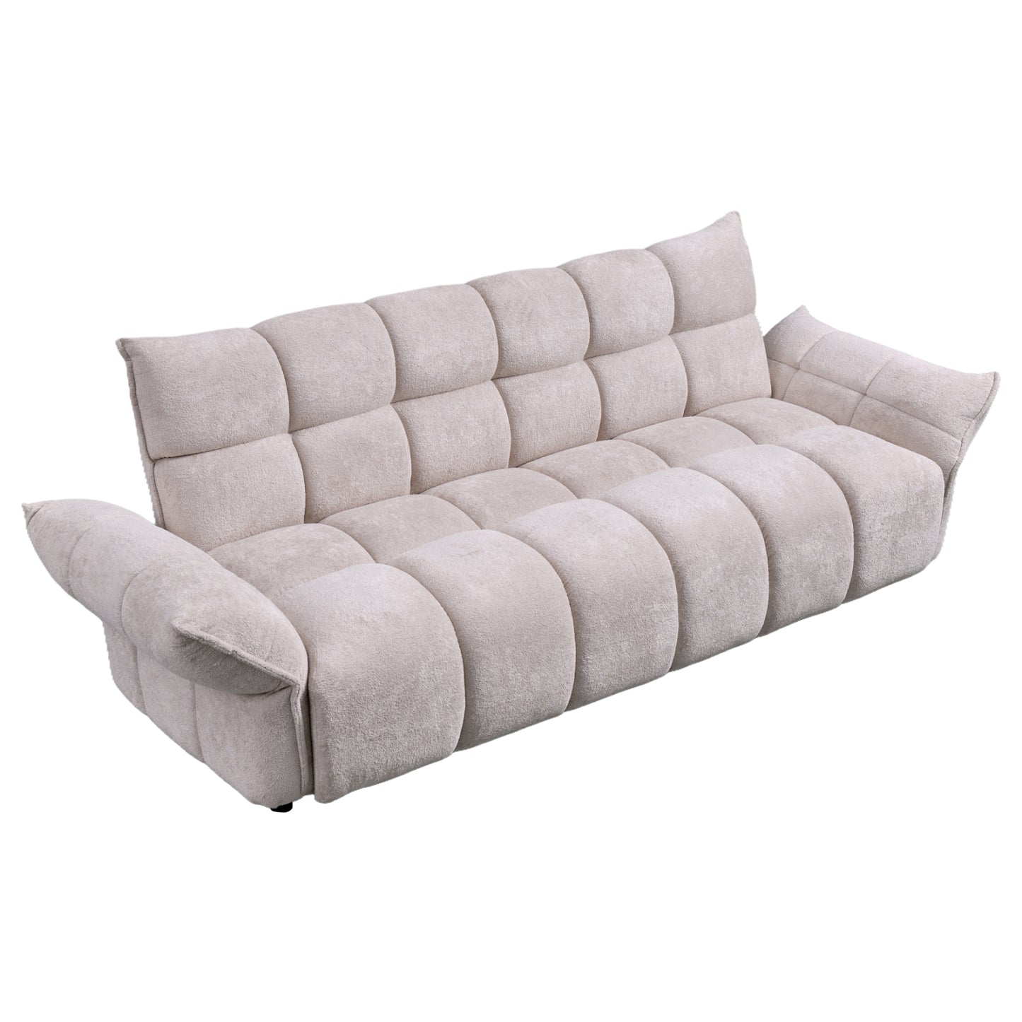 ΚΑΝΑΠΕΣ ΚΡΕΒΑΤΙ MELU ΜΠΕΖ ΥΦΑΣΜΑ-ΚΑΘΙΣΜΑ POCKET SPRINGS 240-250x90x85
