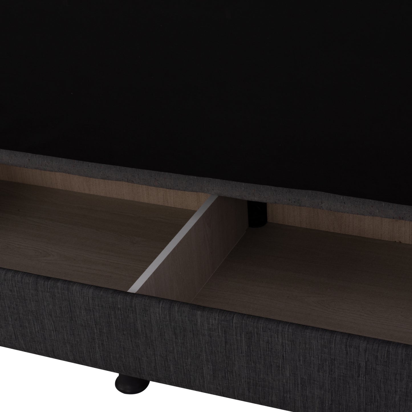 ΚΑΝΑΠΕΣ ΚΡΕΒΑΤΙ ΤΡΙΘΕΣΙΟΣ ΓΚΡΙ 180x72x77