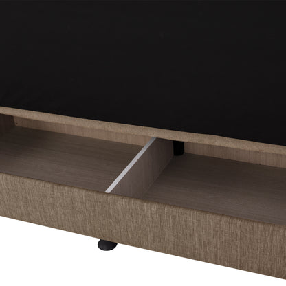 ΚΑΝΑΠΕΣ ΚΡΕΒΑΤΙ ANDRI ΤΡΙΘΕΣΙΟΣ ΚΑΦΕ 180x72x77