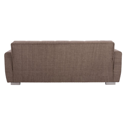 ΚΑΝΑΠΕΣ ΚΡΕΒΑΤΙ POLYA ΤΡΙΘΕΣΙΟΣ ΚΑΦΕ 215x80x77