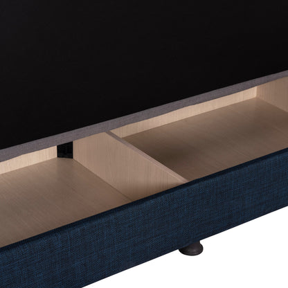SOFA BED ANDRI THREE-SEATER BLUE 180x83x74