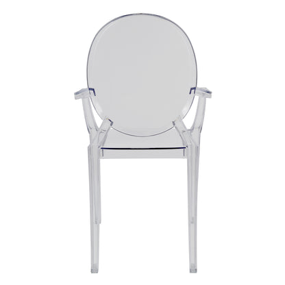TRANSPARENT ACRYLIC ARMCHAIR ARAMIS 52,2x56,5x92