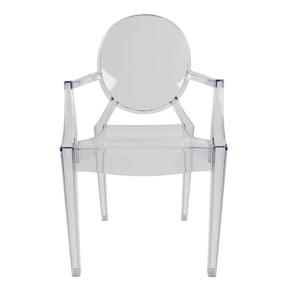 TRANSPARENT ACRYLIC ARMCHAIR ARAMIS 52,2x56,5x92