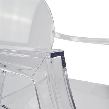 TRANSPARENT ACRYLIC ARMCHAIR ARAMIS 52,2x56,5x92
