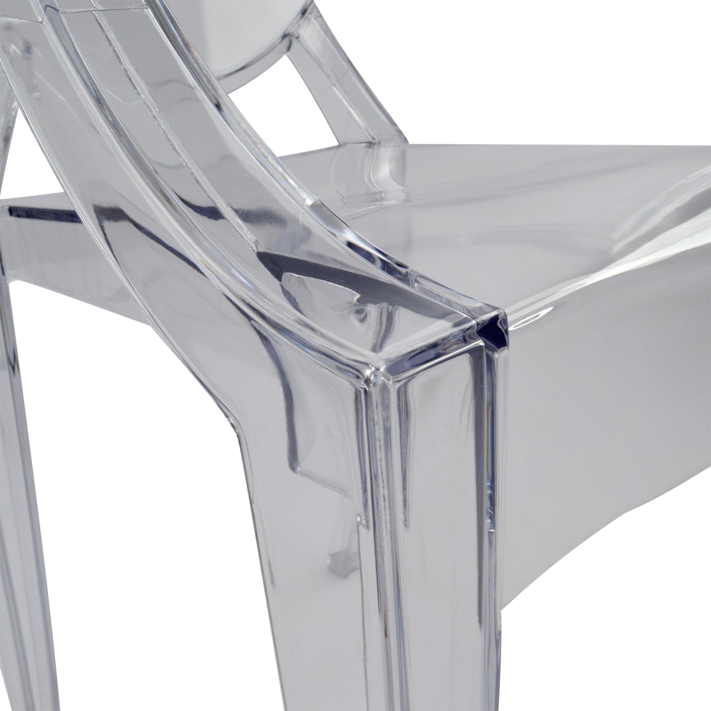 TRANSPARENT ACRYLIC ARMCHAIR ARAMIS 52,2x56,5x92