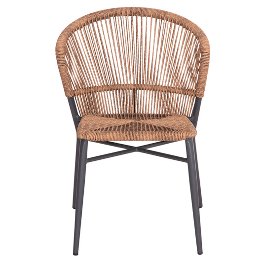 ΚΑΡΕΚΛΑ ΑΛΟΥΜΙΝΙΟΥ LYNN ΑΝΘΡΑΚΙ ΣΚΕΛΕΤΟΣ P.E. RATTAN ΦΥΣΙΚΟ 57x61x79