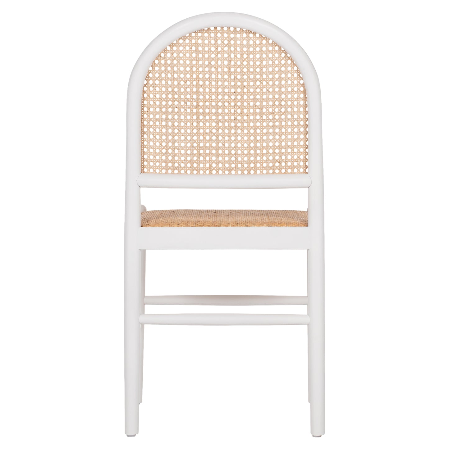 ΚΑΡΕΚΛΑ ΑΠΟ ΟΞΙΑ ΣΕ ΛΕΥΚΟ RATTAN ΜΠΕΖ 43x50x87