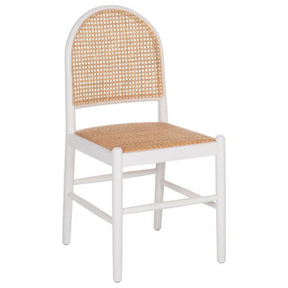 ΚΑΡΕΚΛΑ ΑΠΟ ΟΞΙΑ ΣΕ ΛΕΥΚΟ RATTAN ΜΠΕΖ 43x50x87