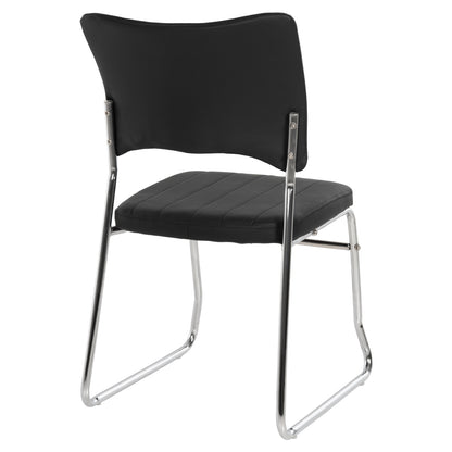 QUENTI CHAIR BLACK 47x54x84