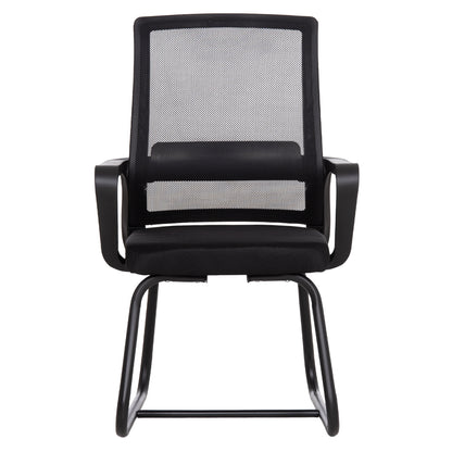 ΚΑΡΕΚΛΑ ΕΠΙΣΚΕΠΤΗ CASTER PP-MESH-ΜΕΤΑΛΛΟ ΜΑΥΡΟ 46x52x94