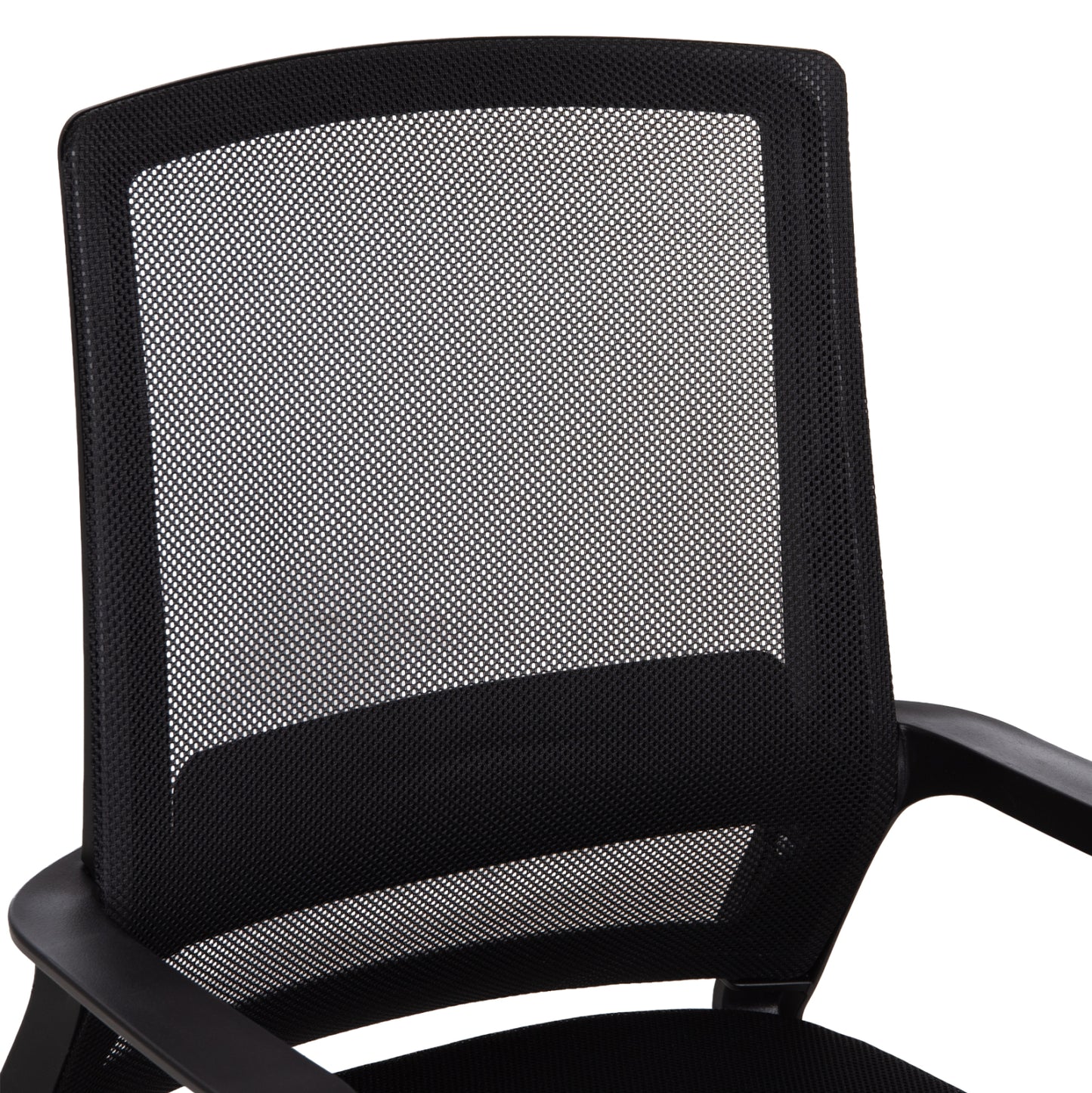 ΚΑΡΕΚΛΑ ΕΠΙΣΚΕΠΤΗ CASTER PP-MESH-ΜΕΤΑΛΛΟ ΜΑΥΡΟ 46x52x94