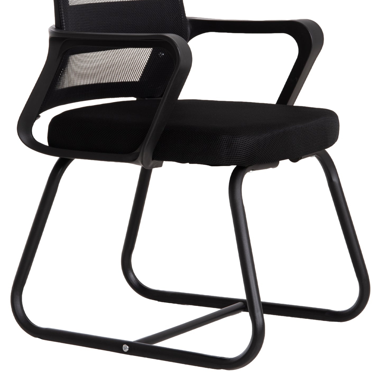 ΚΑΡΕΚΛΑ ΕΠΙΣΚΕΠΤΗ CASTER PP-MESH-ΜΕΤΑΛΛΟ ΜΑΥΡΟ 46x52x94