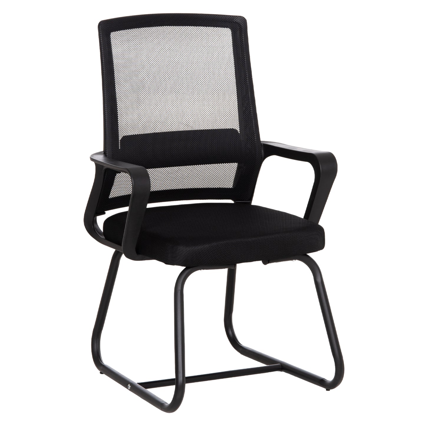 ΚΑΡΕΚΛΑ ΕΠΙΣΚΕΠΤΗ CASTER PP-MESH-ΜΕΤΑΛΛΟ ΜΑΥΡΟ 46x52x94