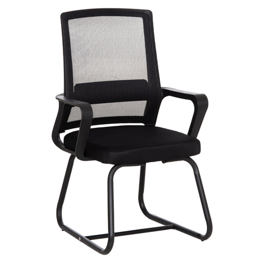 ΚΑΡΕΚΛΑ ΕΠΙΣΚΕΠΤΗ CASTER PP-MESH-ΜΕΤΑΛΛΟ ΜΑΥΡΟ 46x52x94