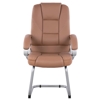 CHAIR DHARA WITH PU CAMEL 63x67x112