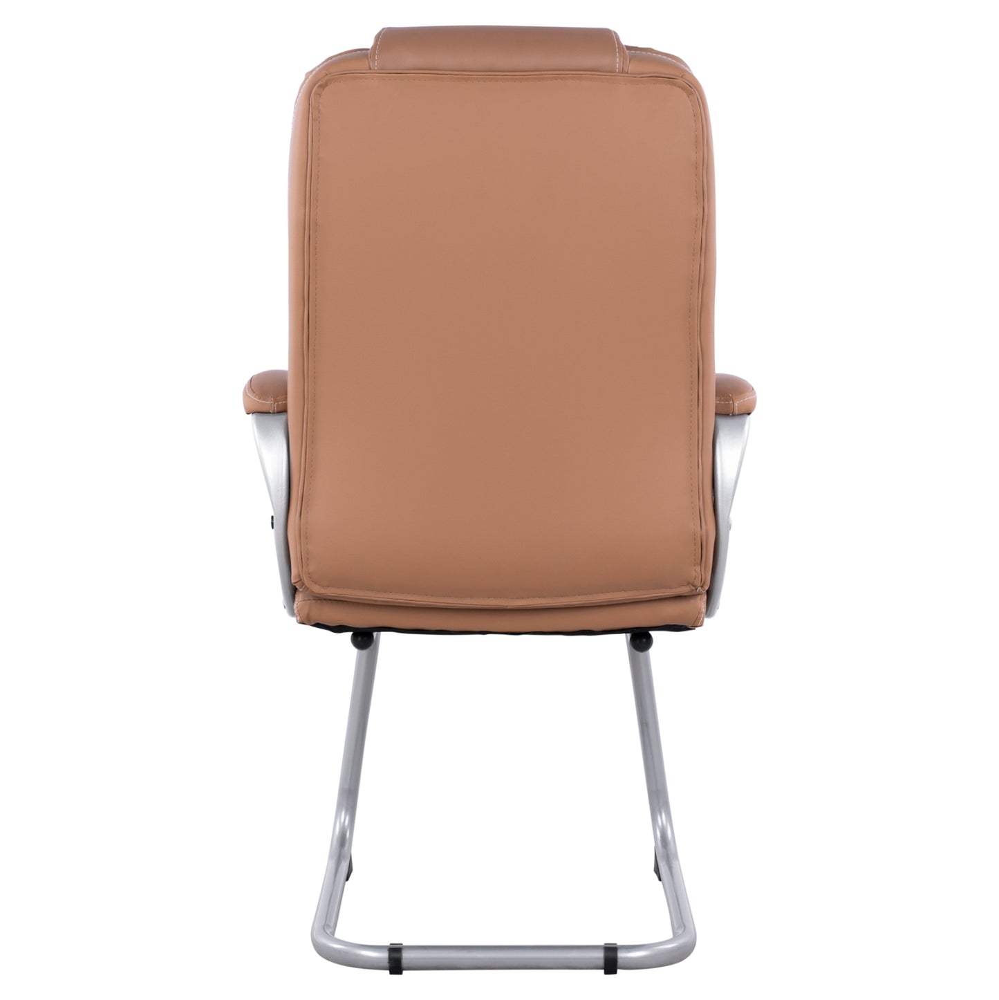 CHAIR DHARA WITH PU CAMEL 63x67x112