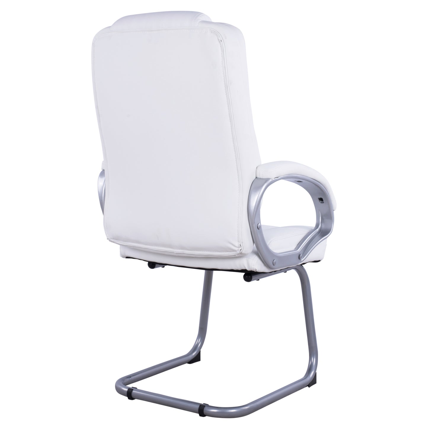 CHAIR DHARA WITH PU WHITE SORA 63x67x112