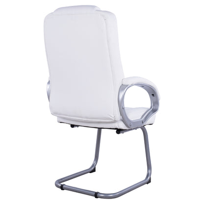 CHAIR DHARA WITH PU WHITE SORA 63x67x112