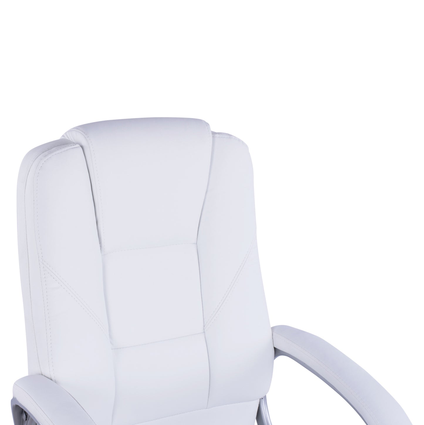 CHAIR DHARA WITH PU WHITE SORA 63x67x112