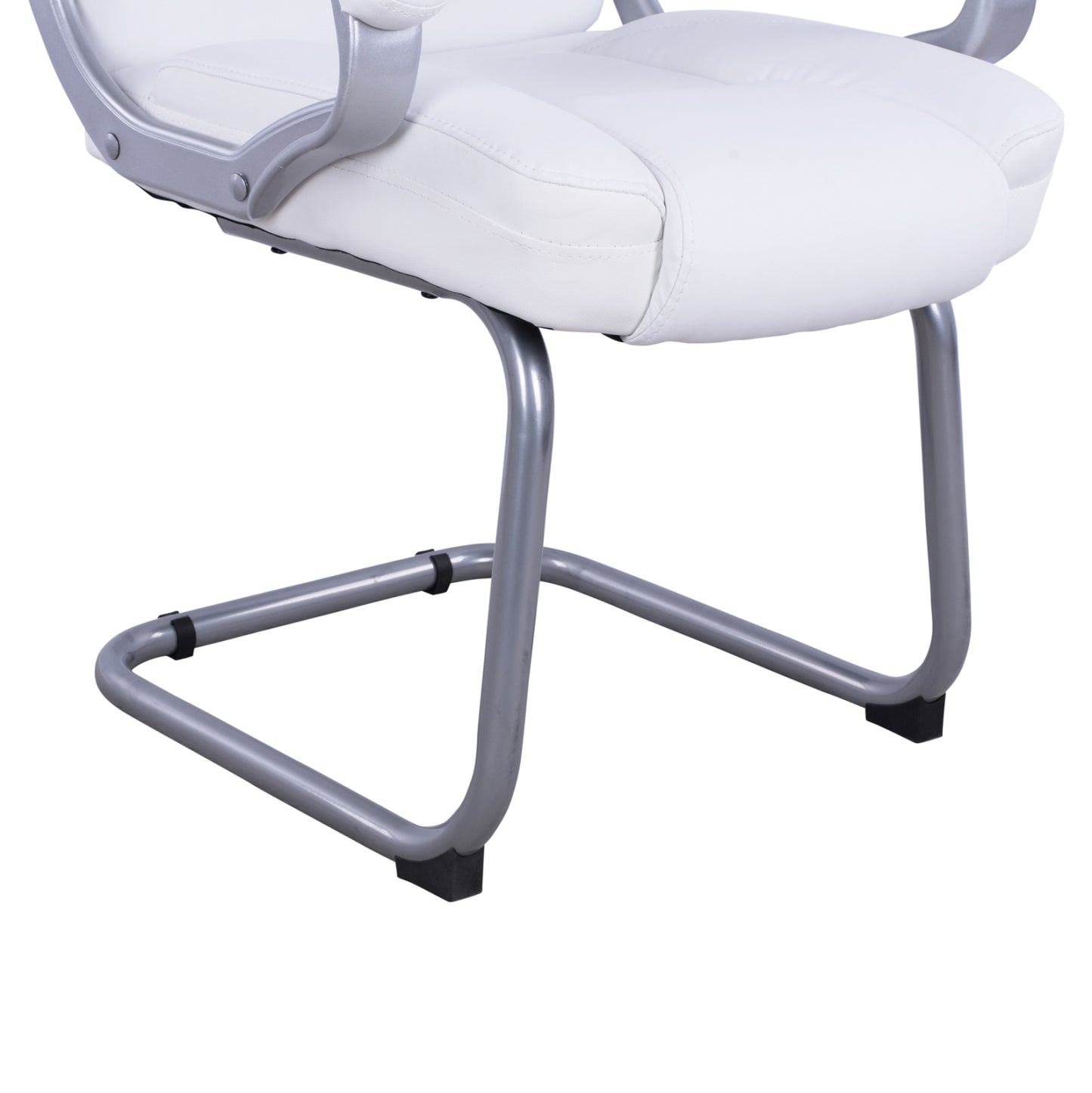 CHAIR DHARA WITH PU WHITE SORA 63x67x112