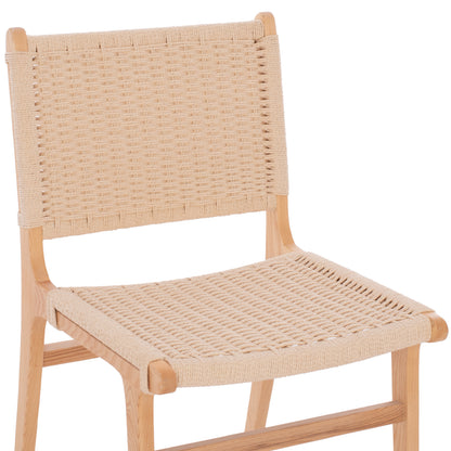 ΚΑΡΕΚΛΑ IGNACIO RUBBERWOOD ΣΧΟΙΝΙ ΦΥΣΙΚΟ 50x60x87