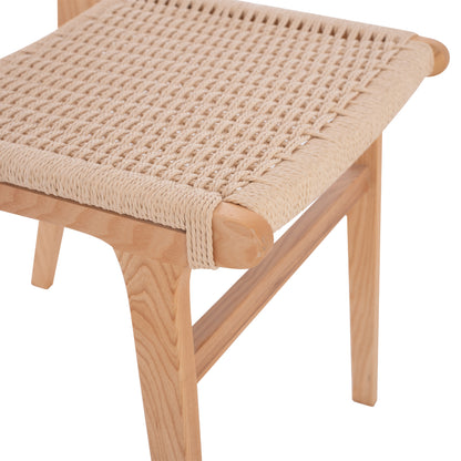 ΚΑΡΕΚΛΑ IGNACIO RUBBERWOOD ΣΧΟΙΝΙ ΦΥΣΙΚΟ 50x60x87