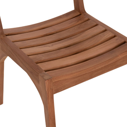 ΚΑΡΕΚΛΑ ΕΞΩΤ. ΧΩΡΟΥ PAVEL ΞΥΛΟ TEAK-ΦΥΣΙΚΟ ΧΡΩΜΑ 46x54x78