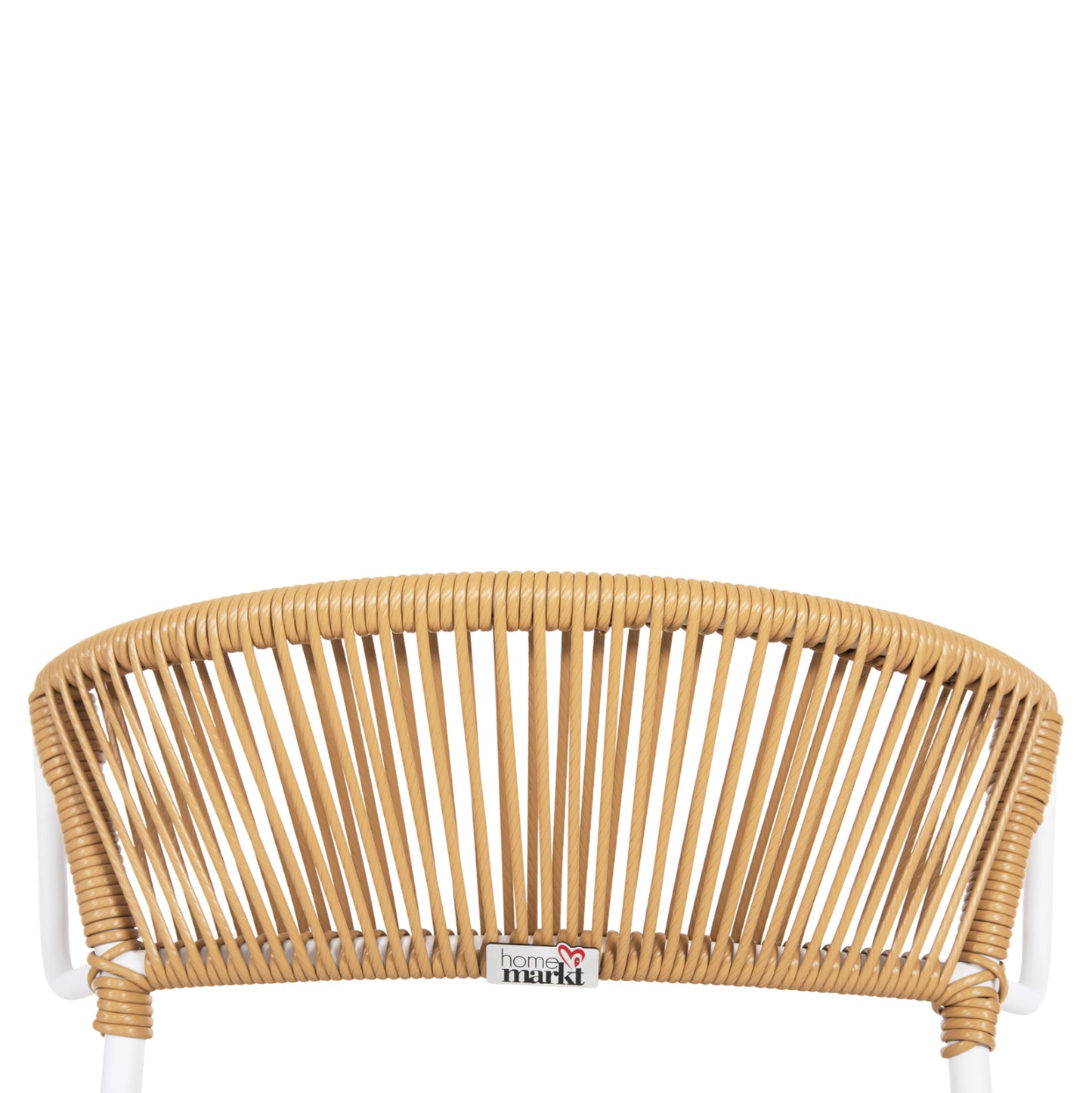ΚΑΡΕΚΛΑ SUKI ΜΕΤΑΛΛO ΛΕΥΚΟ KAI ΣΥΝΘ. RATTAN ΣΕ ΦΥΣΙΚΟ 54x62x80