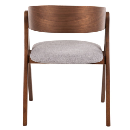 ΚΑΡΕΚΛΑ NEKKER RUBBERWOOD ΣΕ ΚΑΡΥΔΙ ΜΠΕΖ ΥΦΑΣΜΑ ΚΑΘΙΣΜΑ 56x55x78