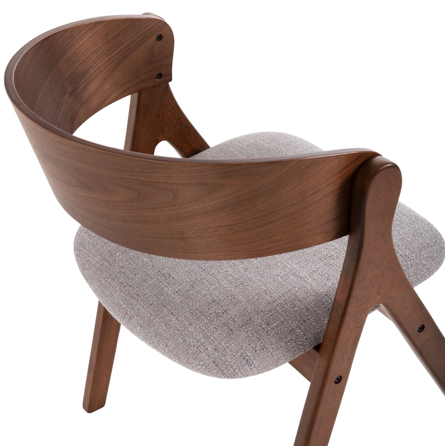 ΚΑΡΕΚΛΑ NEKKER RUBBERWOOD ΣΕ ΚΑΡΥΔΙ ΓΚΡΙ ΥΦΑΣΜΑ ΚΑΘΙΣΜΑ 56x55x78