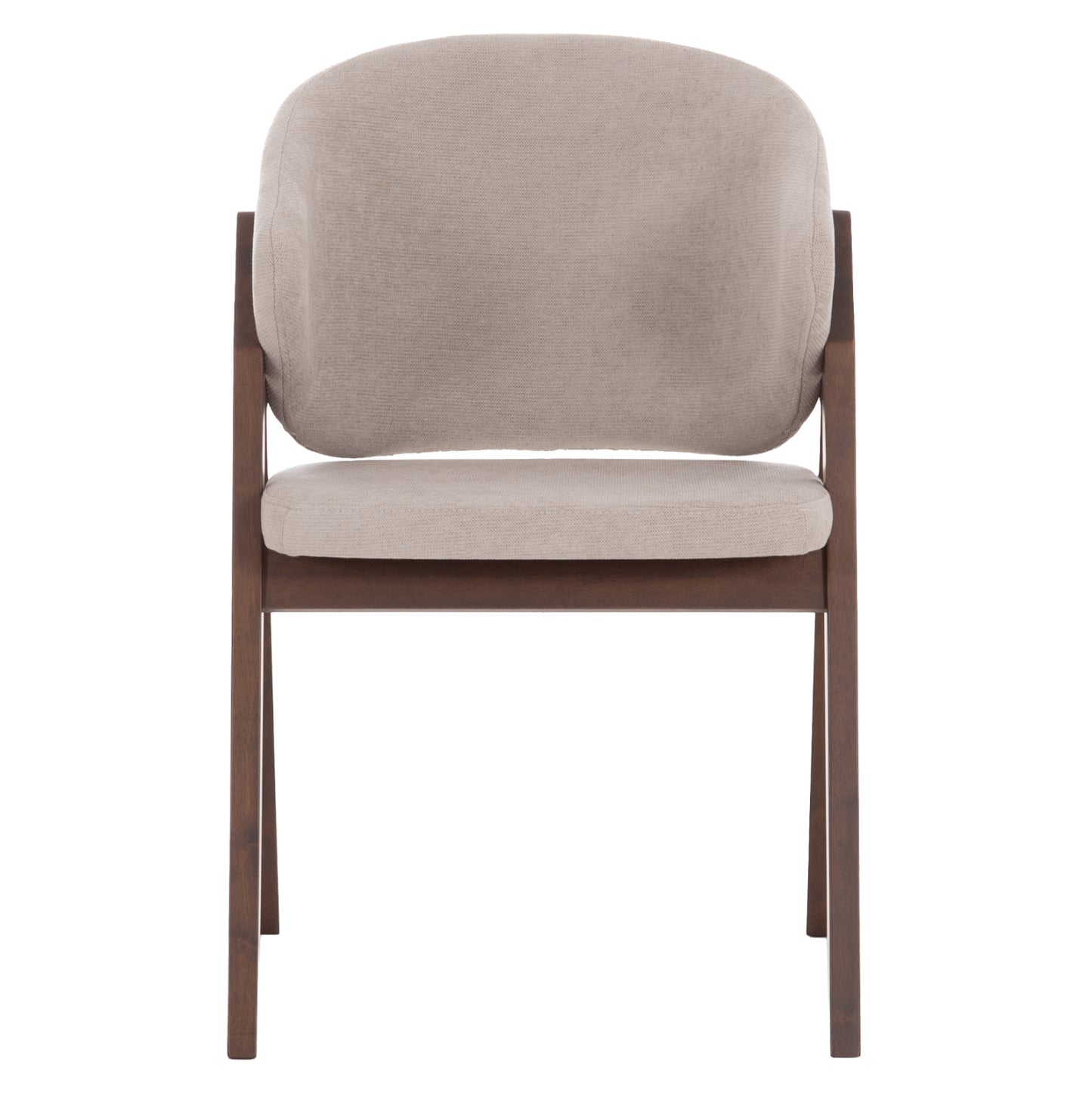 ΚΑΡΕΚΛΑ HANA RUBBERWOOD ΣΕ ΜΑΥΡΟ ΧΡΩΜΑ-ΓΚΡΙ ΥΦΑΣΜΑ 55,5x60x85