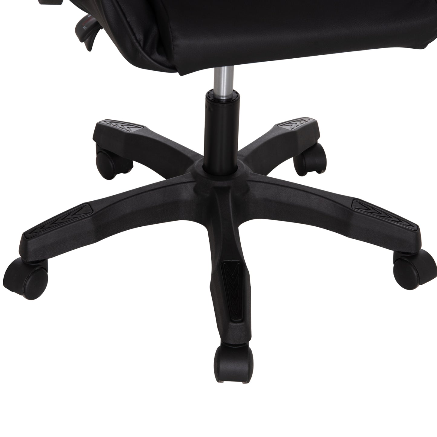 ΚΑΡΕΚΛΑ GAMING STRATUS ΜΑΥΡΟ PVC-ΜΕ ΜΑΞIΛΑΡΑΚΙΑ ΜΕΣΗΣ/ΚΕΦΑΛΗΣ 60x59x117