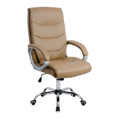 ZAMORA EXECUTIVE OFFICE CHAIR IN CAMEL COLOUR 51x71x123