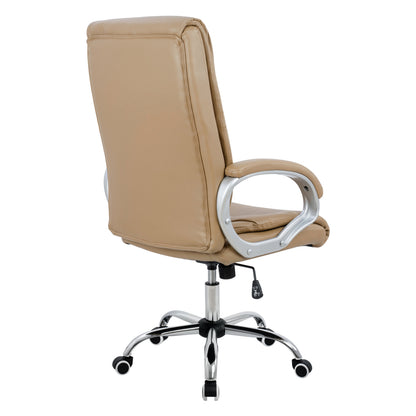 ZAMORA EXECUTIVE OFFICE CHAIR IN CAMEL COLOUR 51x71x123