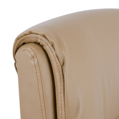 ZAMORA EXECUTIVE OFFICE CHAIR IN CAMEL COLOUR 51x71x123