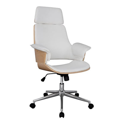 SUPERIOR PRO SONAMA WHITE EXECUTIVE OFFICE CHAIR 67x66x120