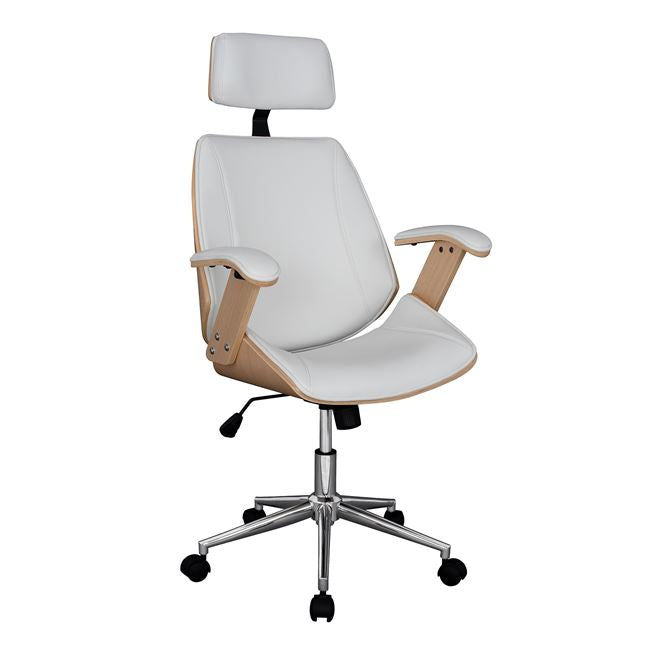 OFFICE CHAIR EXECUTIVE SUPERIOR PRO SONAMA WHITE PU 63x67x123
