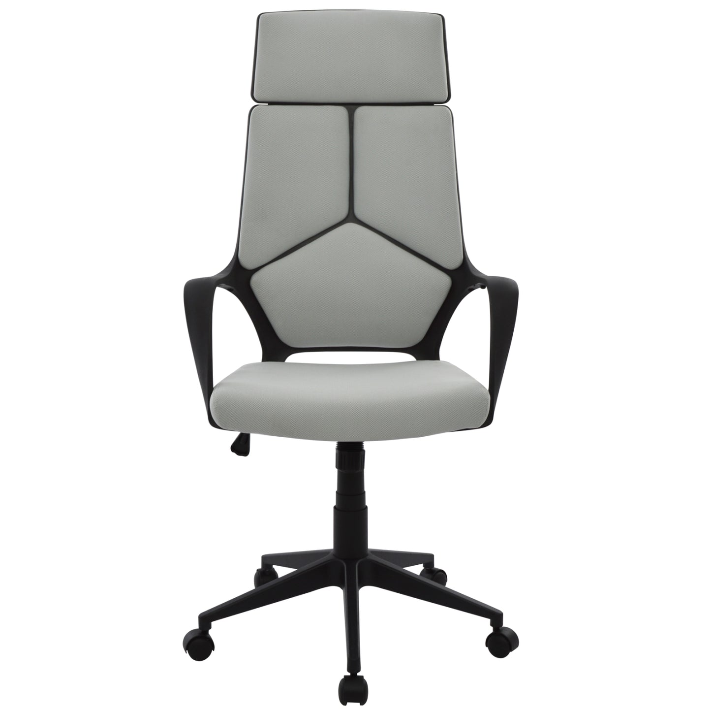 OFFICE CHAIR ANIVIA GREY & BLACK FRAME 64x61x127