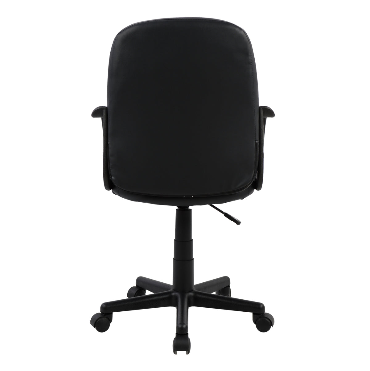 ΚΑΡΕΚΛΑ ΓΡΑΦΕΙΟΥ GRANE ΜΕ ΜΠΡΑΤΣΑ ΜΑΥΡO PU 56,5x50x88-100