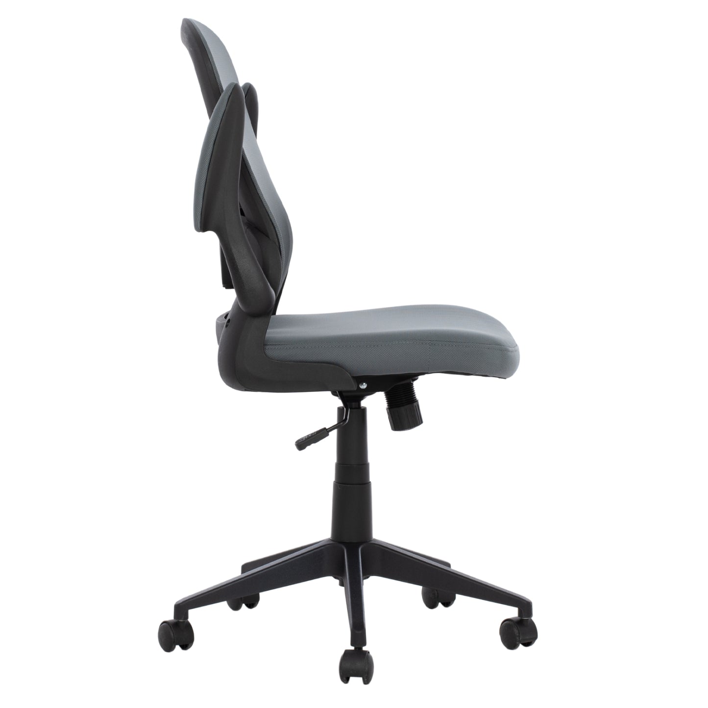 ΚΑΡΕΚΛΑ ΓΡΑΦΕΙΟΥ ELSIR ΜΑΥΡΟΣ ΣΚΕΛΕΤΟΣ ΓΚΡΙ MESH 60x56x105