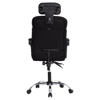 OFFICE CHAIR CRONER BLACK MESH METAL BASE 58x99x120