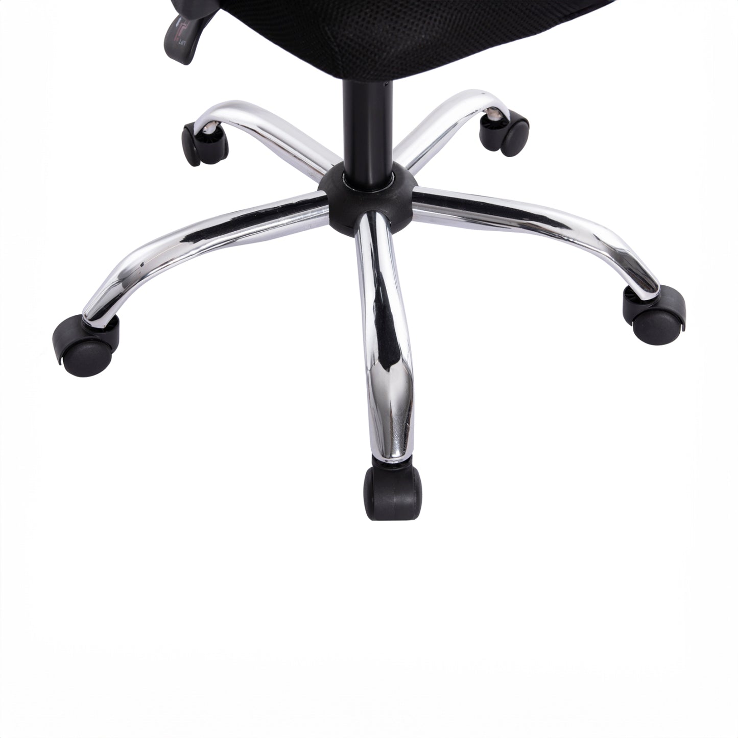 OFFICE CHAIR CRONER BLACK MESH METAL BASE 58x99x120