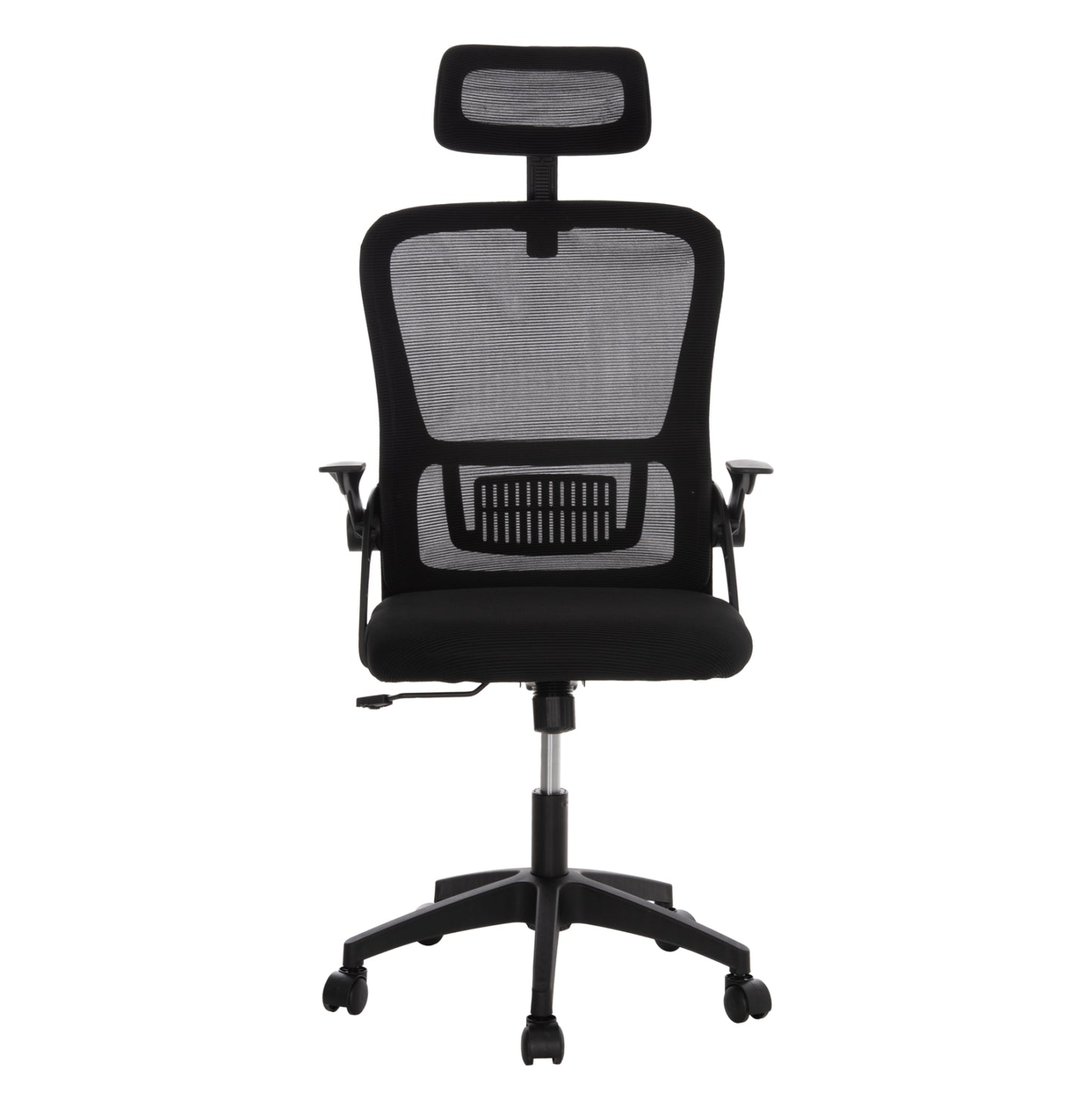 ΚΑΡΕΚΛΑ ΓΡΑΦΕΙΟΥ BLAZER ΜΑΥΡΟ MESH ΜΑΥΡΟΣ ΣΚΕΛΕΤΟΣ 60x58x110-130