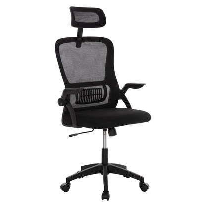 ΚΑΡΕΚΛΑ ΓΡΑΦΕΙΟΥ BLAZER ΜΑΥΡΟ MESH ΜΑΥΡΟΣ ΣΚΕΛΕΤΟΣ 60x58x110-130