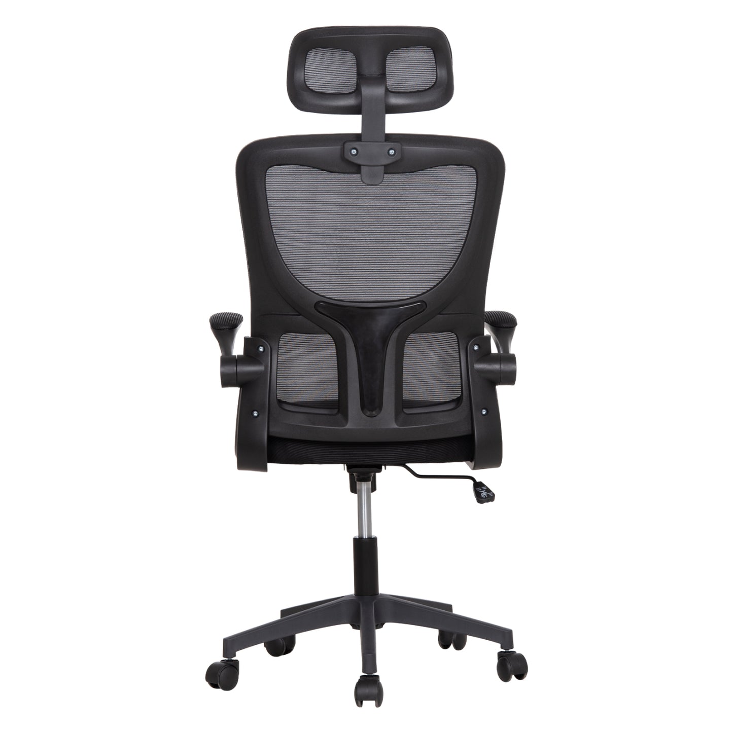 ΚΑΡΕΚΛΑ ΓΡΑΦΕΙΟΥ KESI ΜΑΥΡO MESH & PP 61x62x125