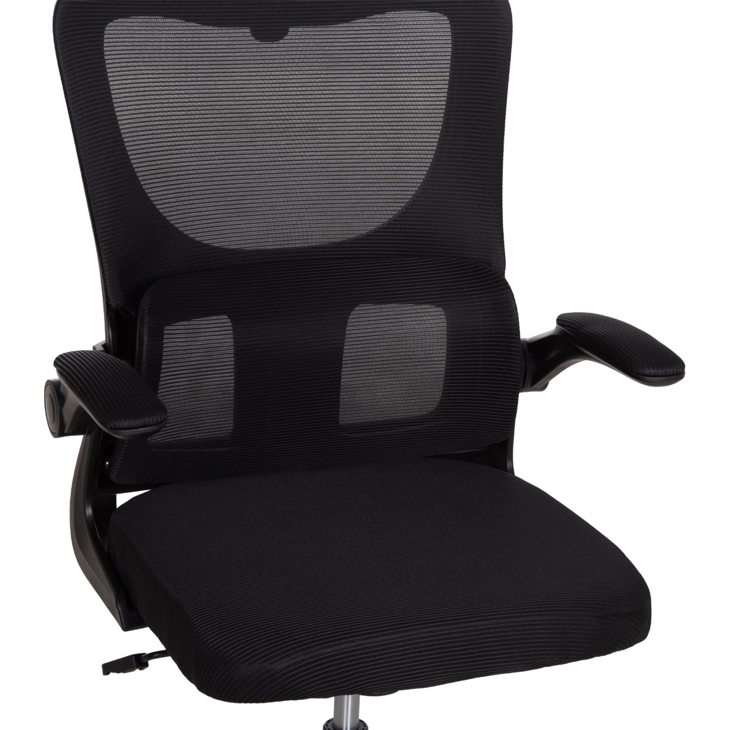 ΚΑΡΕΚΛΑ ΓΡΑΦΕΙΟΥ KESI ΜΑΥΡO MESH & PP 61x62x125