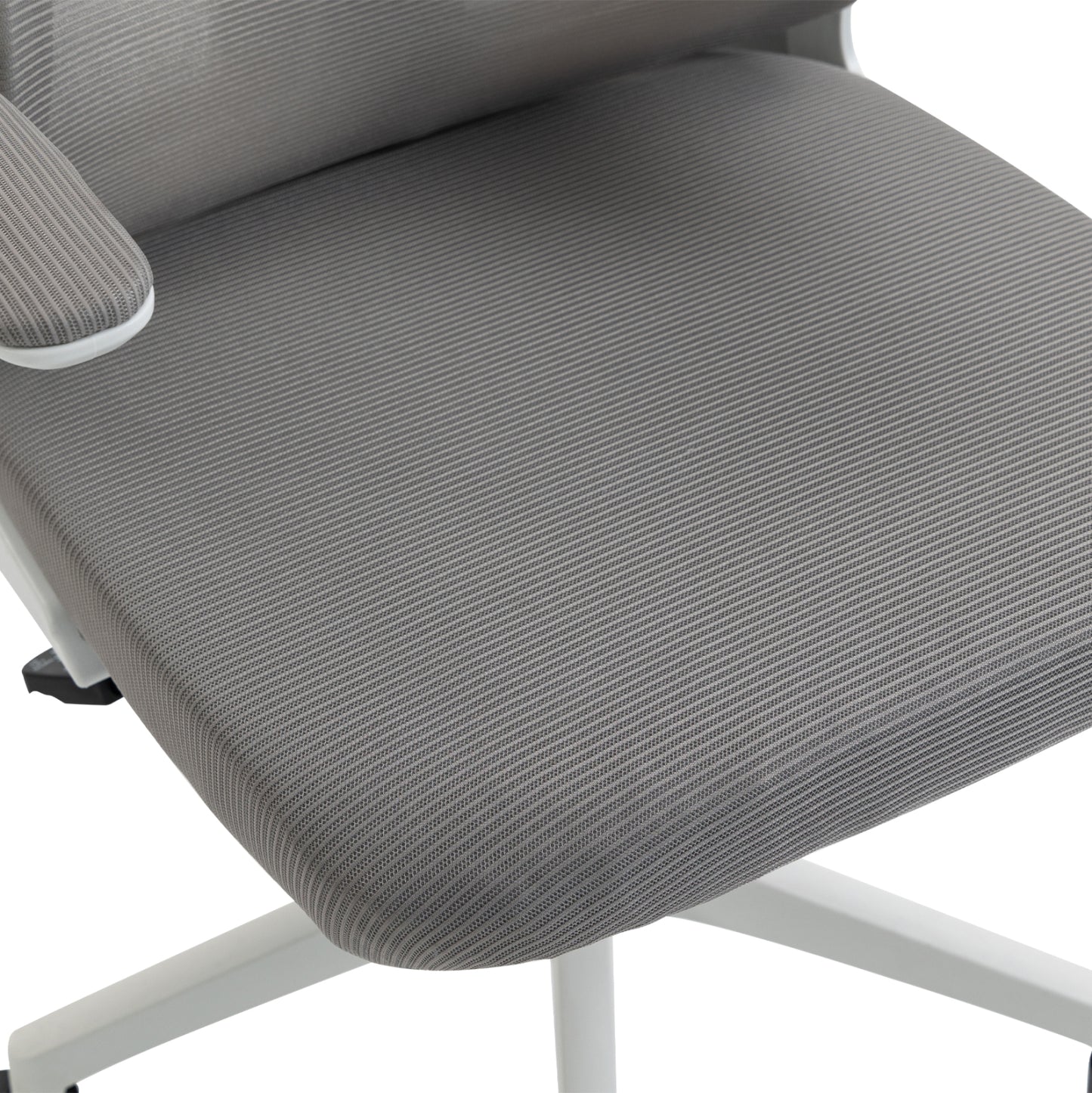 ΚΑΡΕΚΛΑ ΓΡΑΦΕΙΟΥ KESI ΑΝΟΙΧΤΟ ΓΚΡΙ MESH-ΛΕΥΚΟ PP 52x50x122