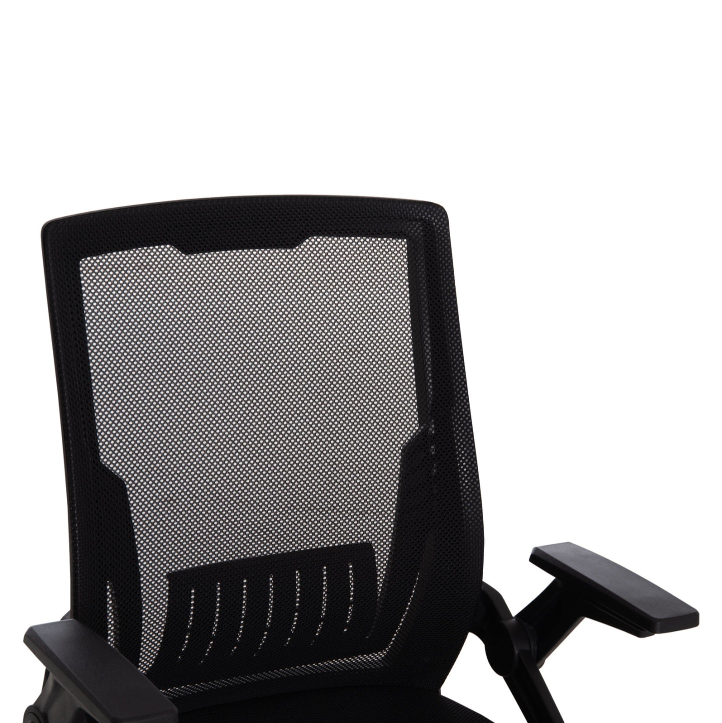 ΚΑΡΕΚΛΑ ΓΡΑΦΕΙΟΥ ZENITH PP & MESH ΥΦΑΣΜΑ-ΜΑΥΡΟ 58x55x100