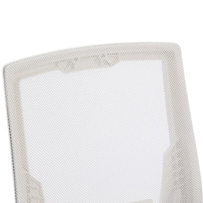 ΚΑΡΕΚΛΑ ΓΡΑΦΕΙΟΥ ZENITH ΛΕΥΚΟ PP-ΑΝΟΙΧΤΟ ΓΚΡΙ MESH 60x60x92-100