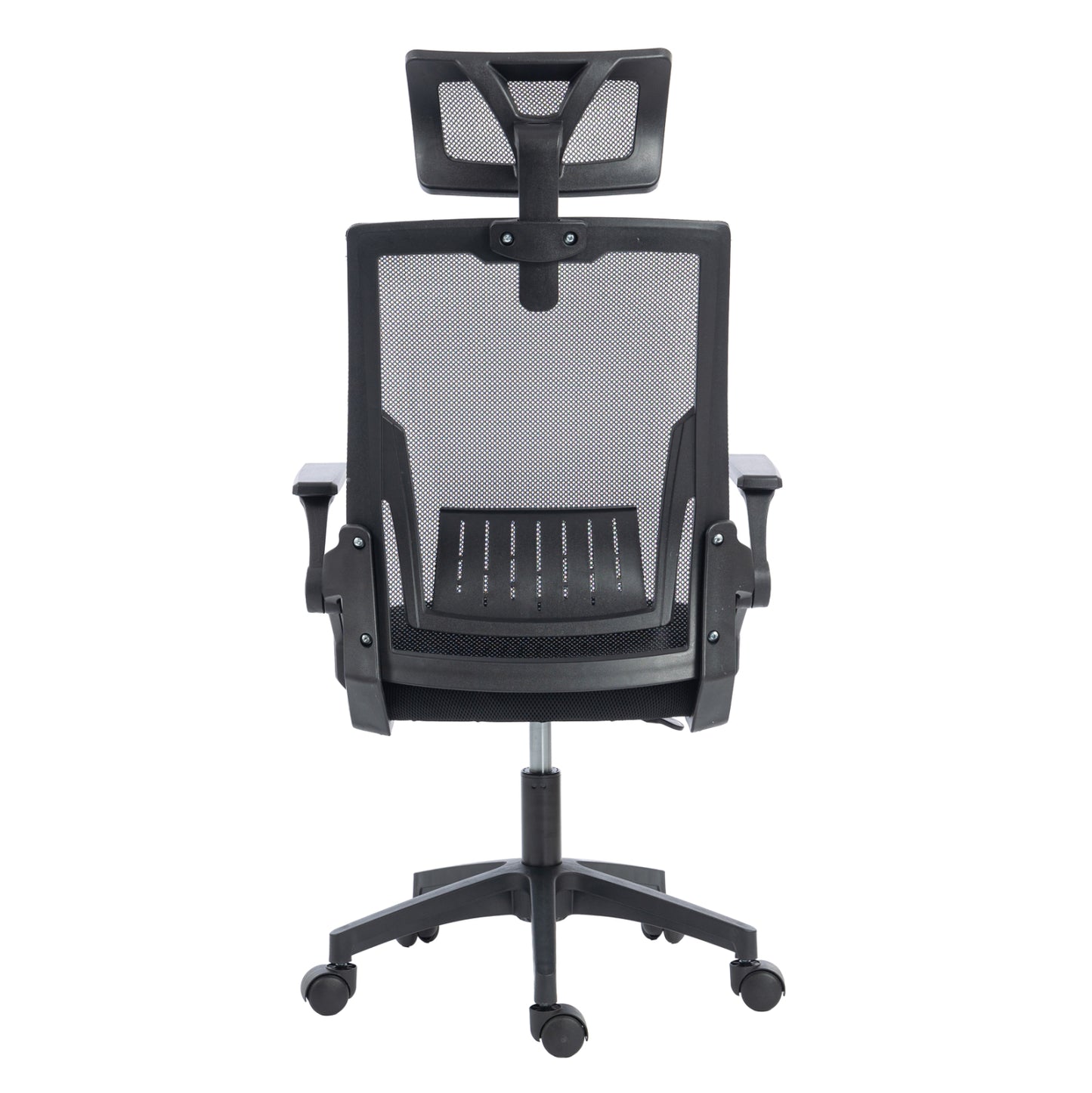 ΚΑΡΕΚΛΑ ΓΡΑΦΕΙΟΥ MATRON ΜΑΥΡO PP & MESH ΥΦΑΣΜΑ 47x47x128